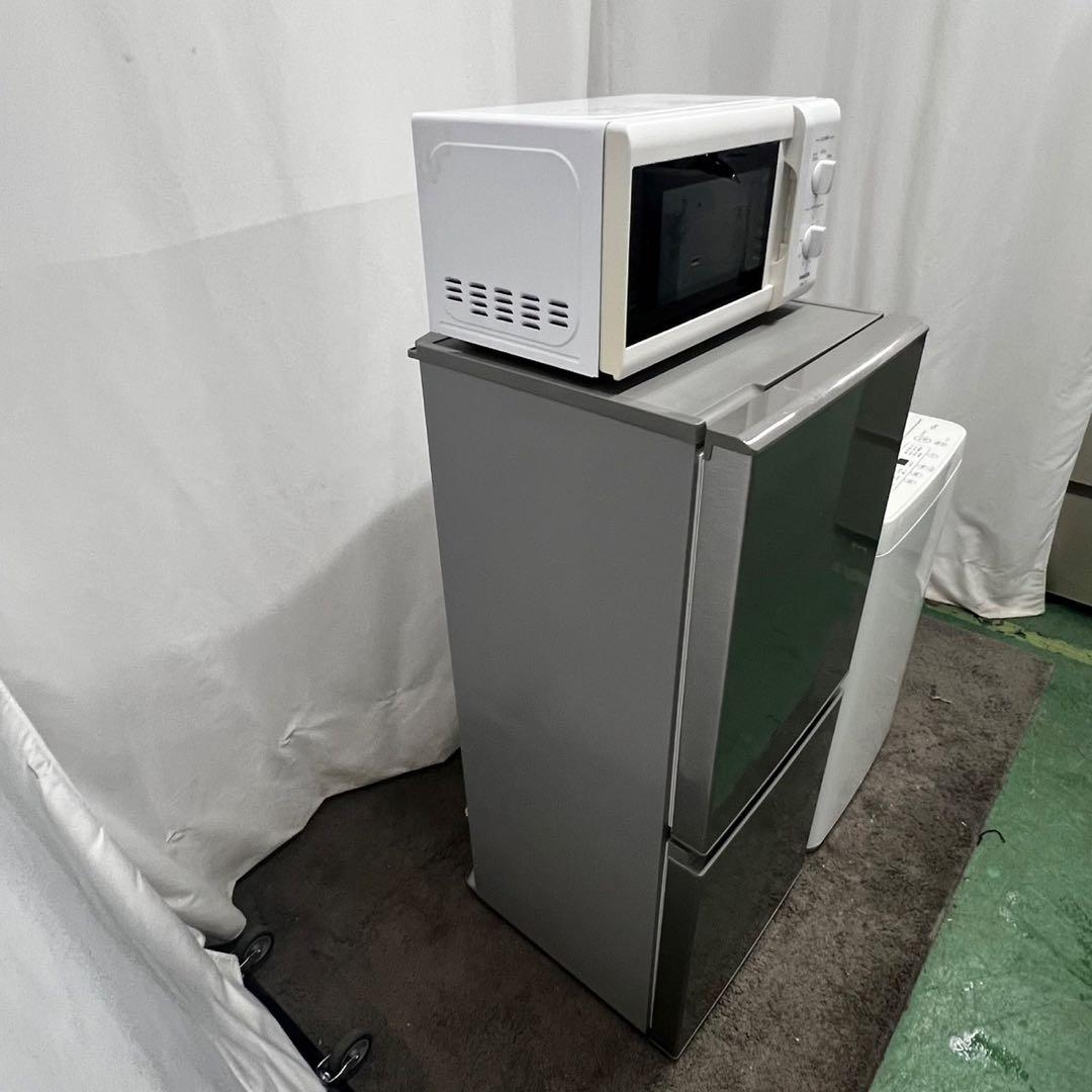 915⭕️冷蔵庫　洗濯機　レンジ　一人暮らし　セット　安い　設置無料　中古