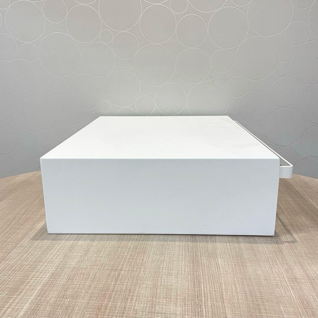 【美品】山崎実業 tower レンジ下収納 スライドテーブル付 2WAY ①