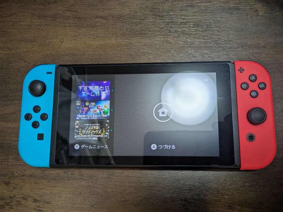 【美品】 Nintendo Switch 本体 新モデル (バッテリー強化版)