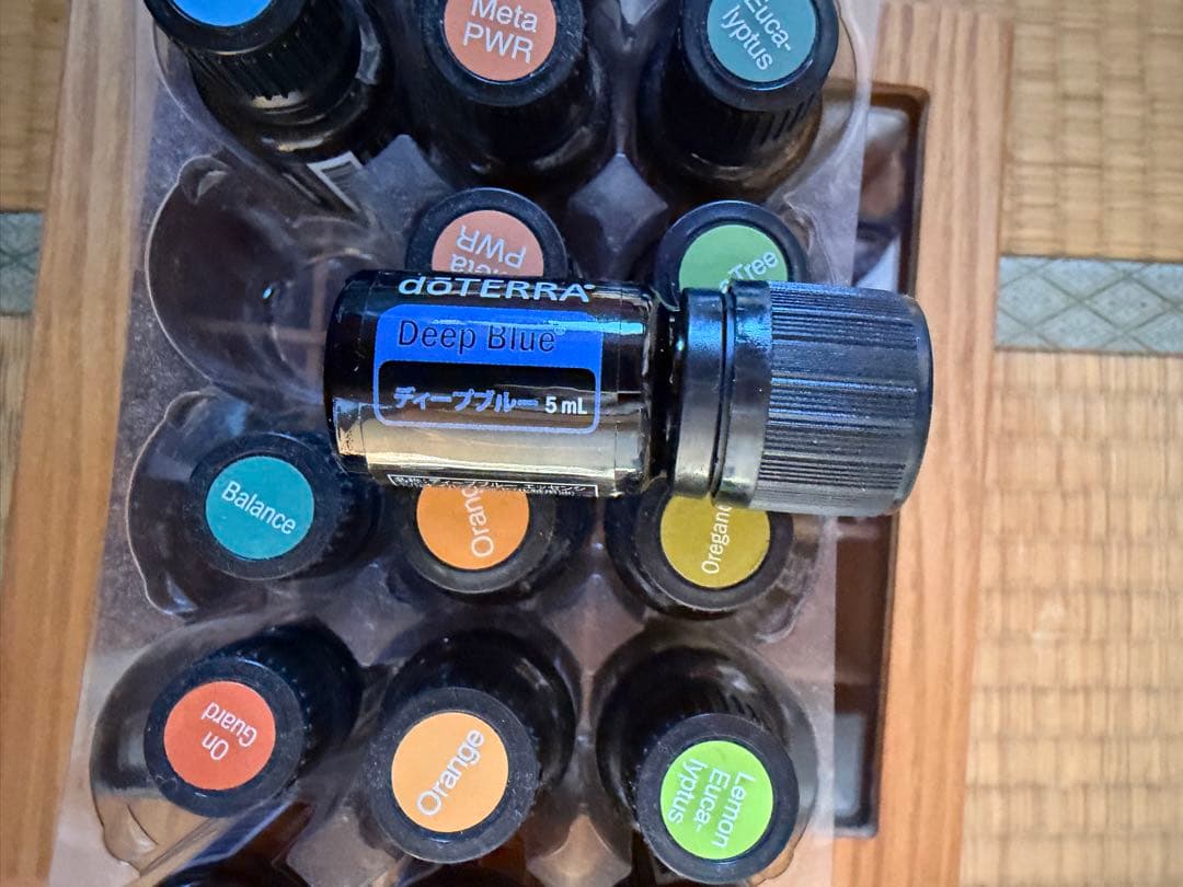 doTERRA エッセンシャルオイル 18本➕木箱セット