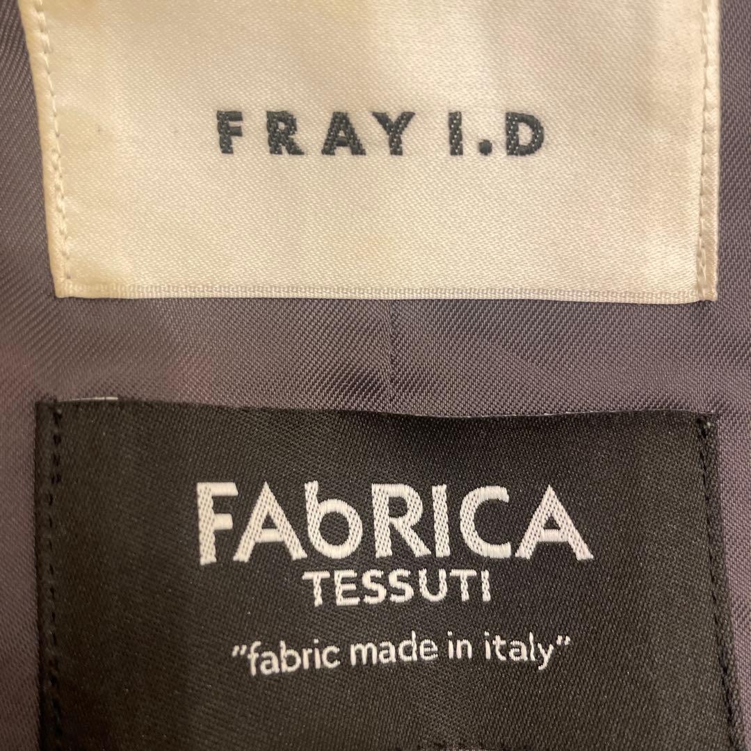 FRAY I.D フレイアイディー バルマカンロングコートM カシミヤ混