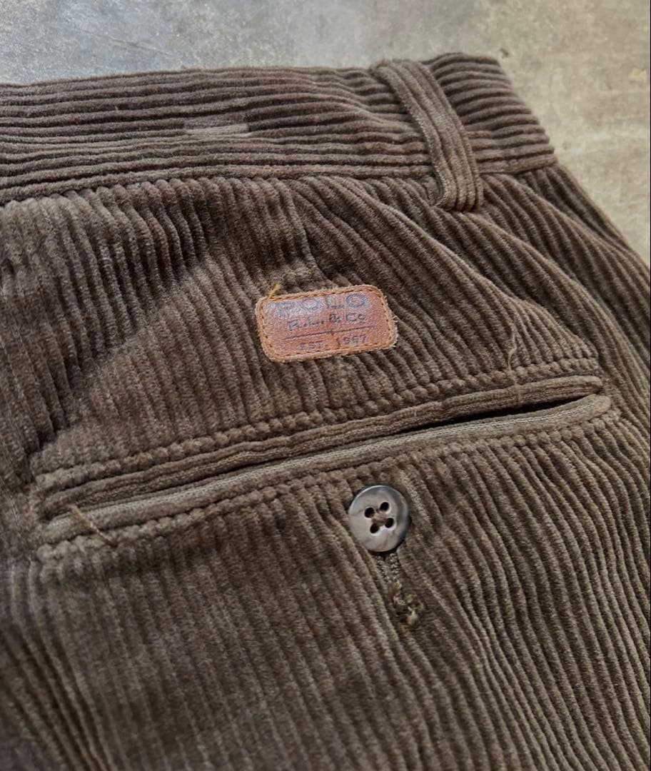 パンツ polo by ralph lauren \"corduroy pants\"