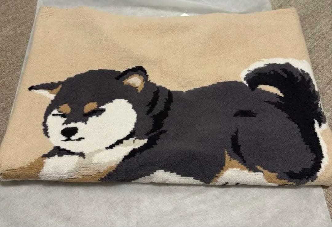 【即日発送/即完品/上野限定】ジェラピケ 柴犬　ブランケット