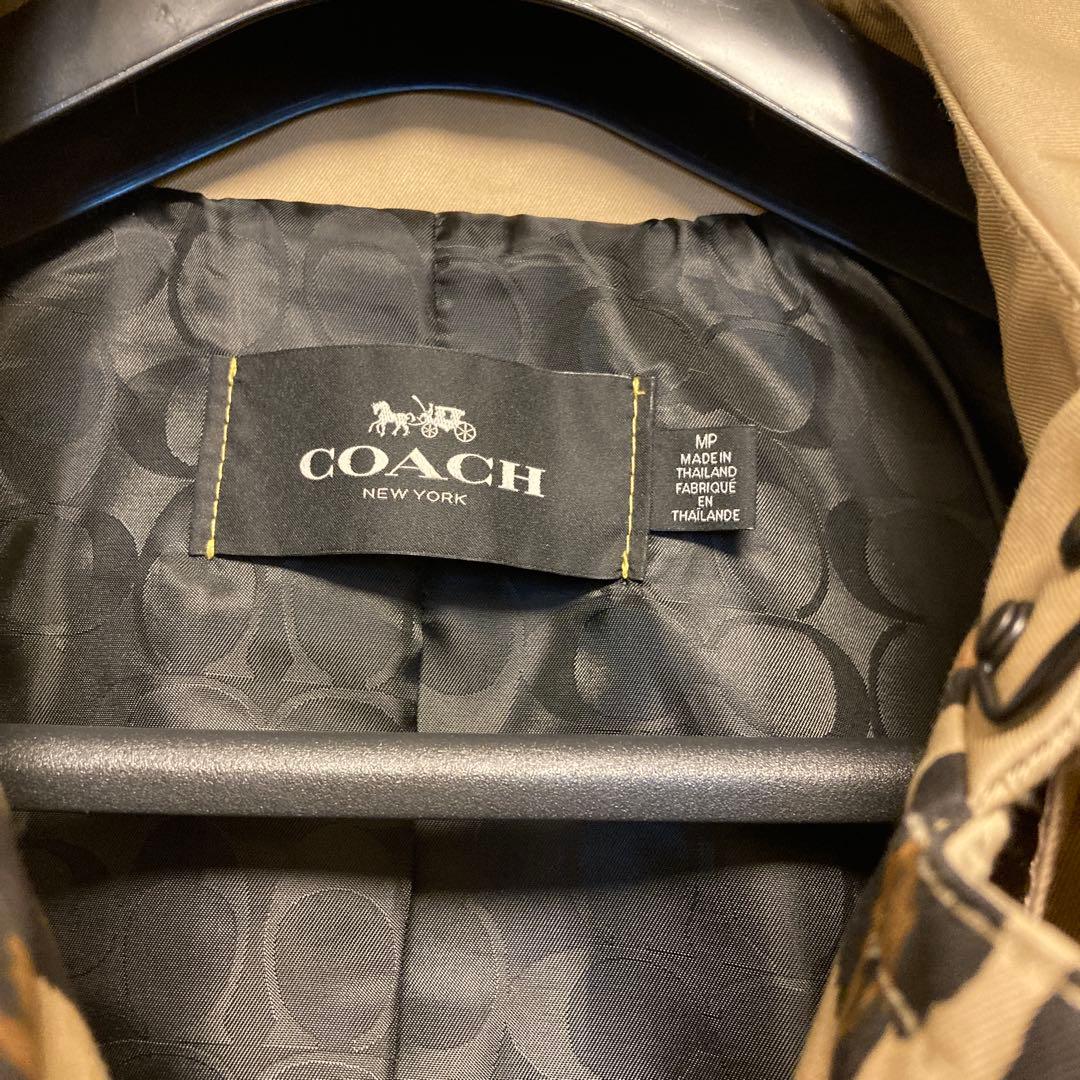 COACH ベージュ トレンチコート