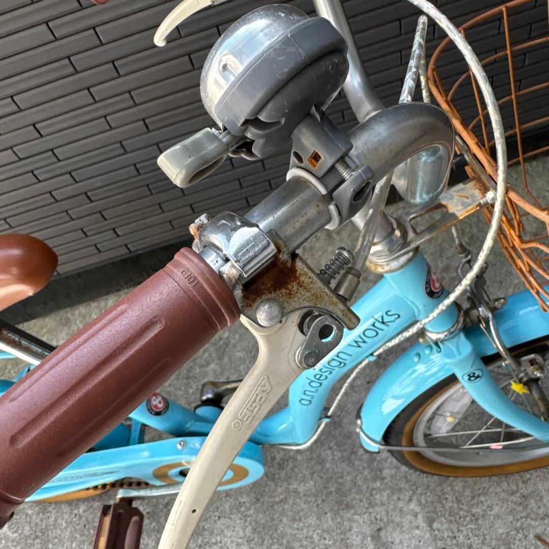 【直接引き渡し限定】a.n.design works 子供用自転車 16インチ