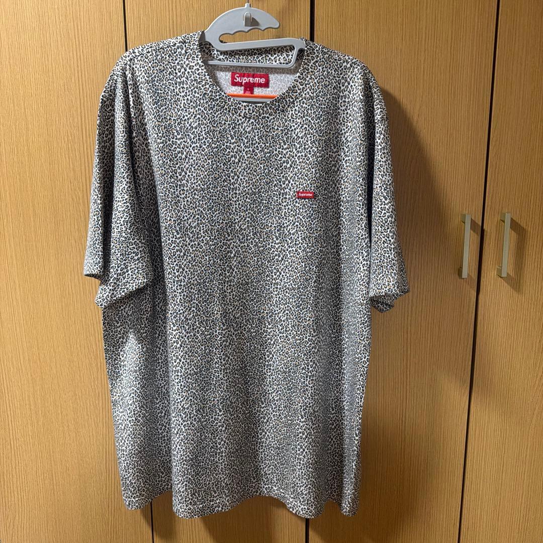 supreme Small Box Tee Leopard Lサイズ