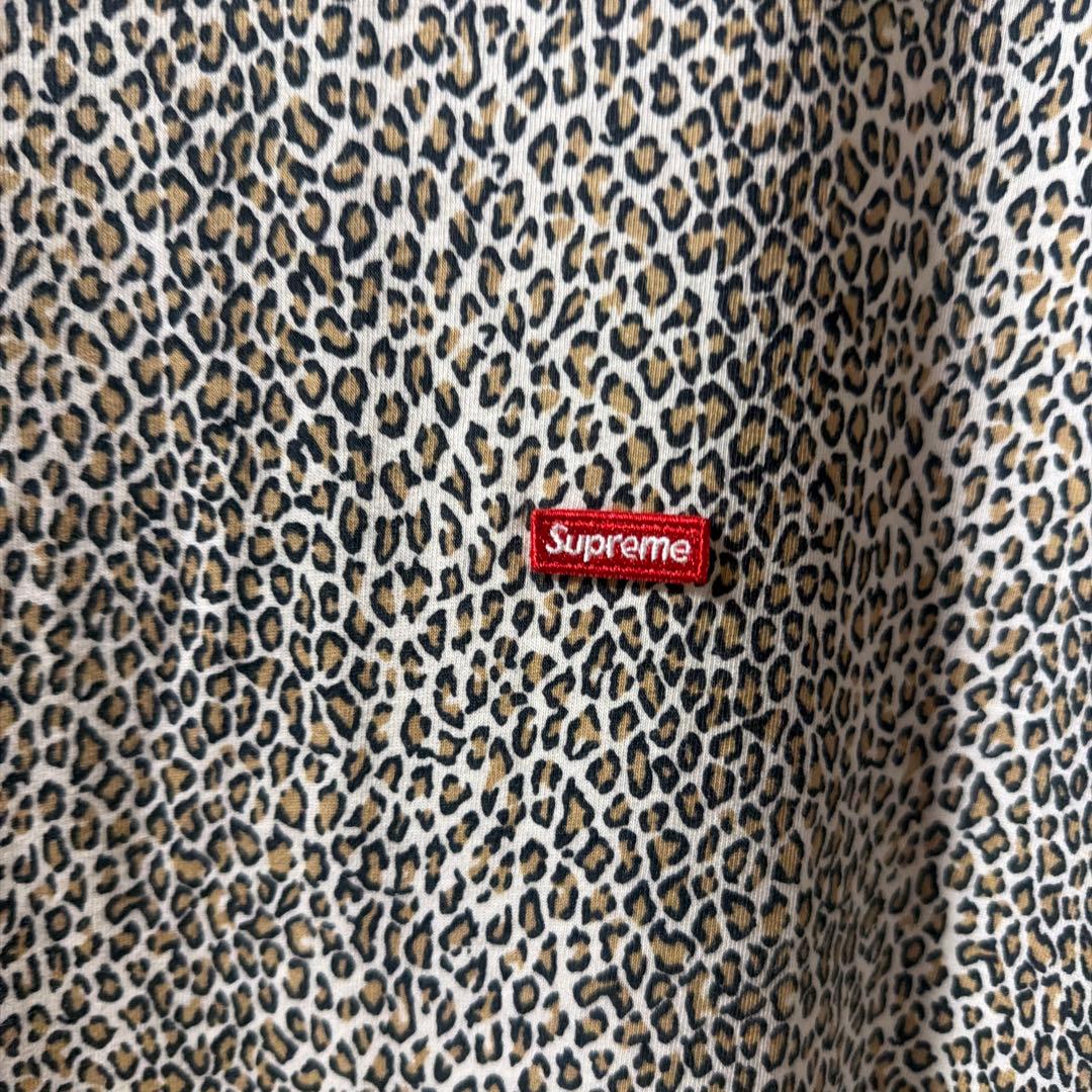 supreme Small Box Tee Leopard Lサイズ