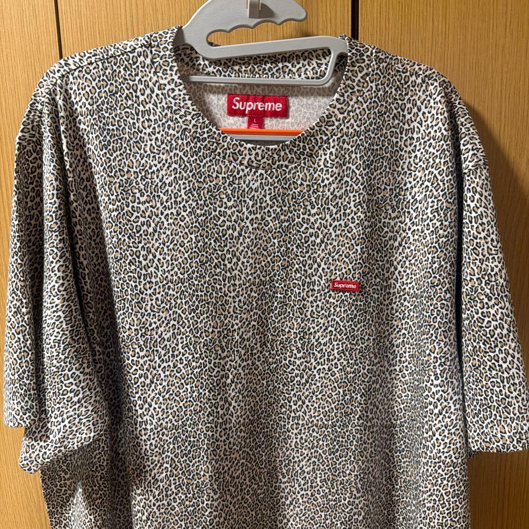 supreme Small Box Tee Leopard Lサイズ