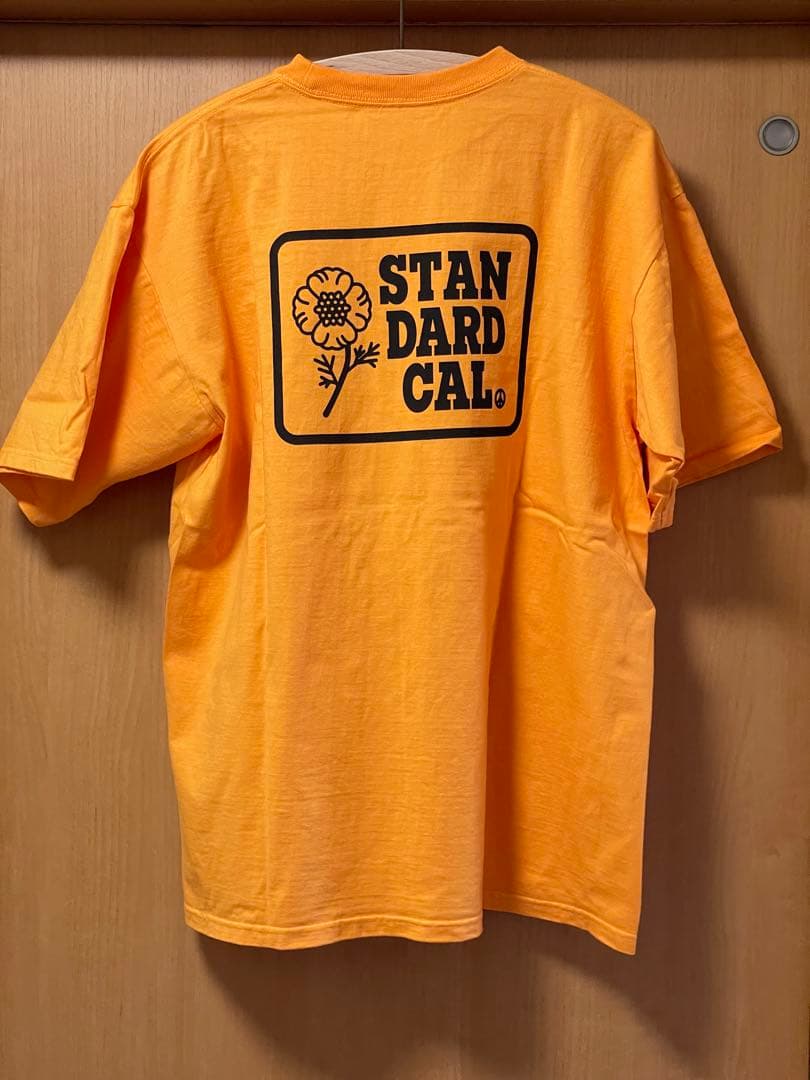 SD Heavyweight Poppy Logo Orange XL 着用少