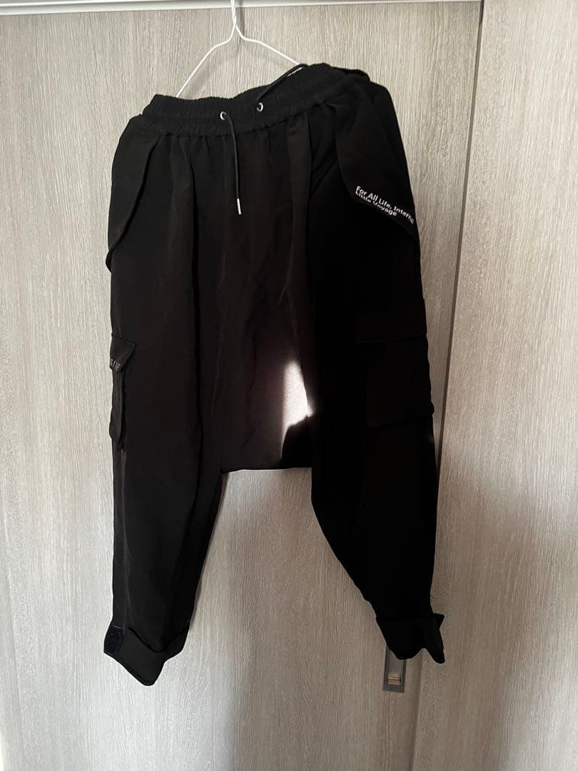 パンツ 2019 AUTUMN RELAX SARROUEL PANTS (BLACK)