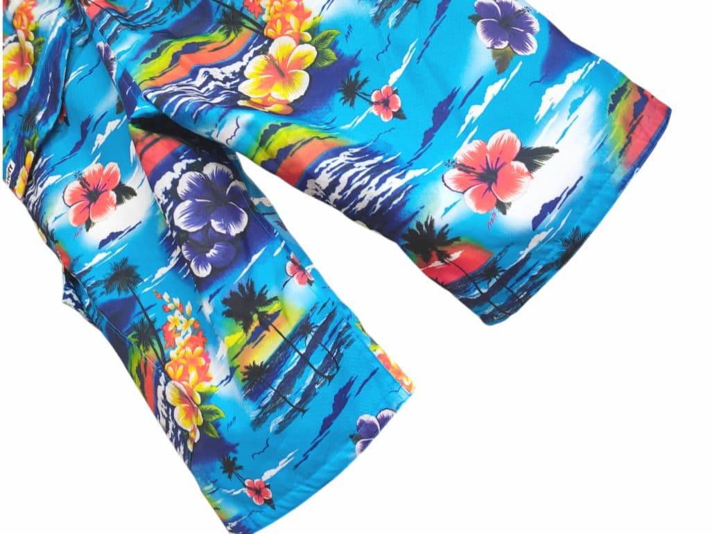 s*&様 neff アロハシャツ柄スノーボードウェア 上下セット ジャケットとハ