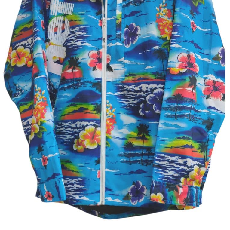 s*&様 neff アロハシャツ柄スノーボードウェア 上下セット ジャケットとハ