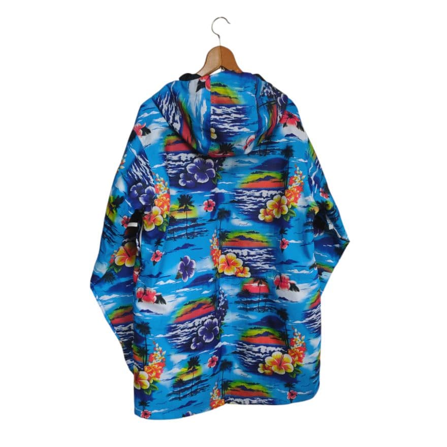 s*&様 neff アロハシャツ柄スノーボードウェア 上下セット ジャケットとハ
