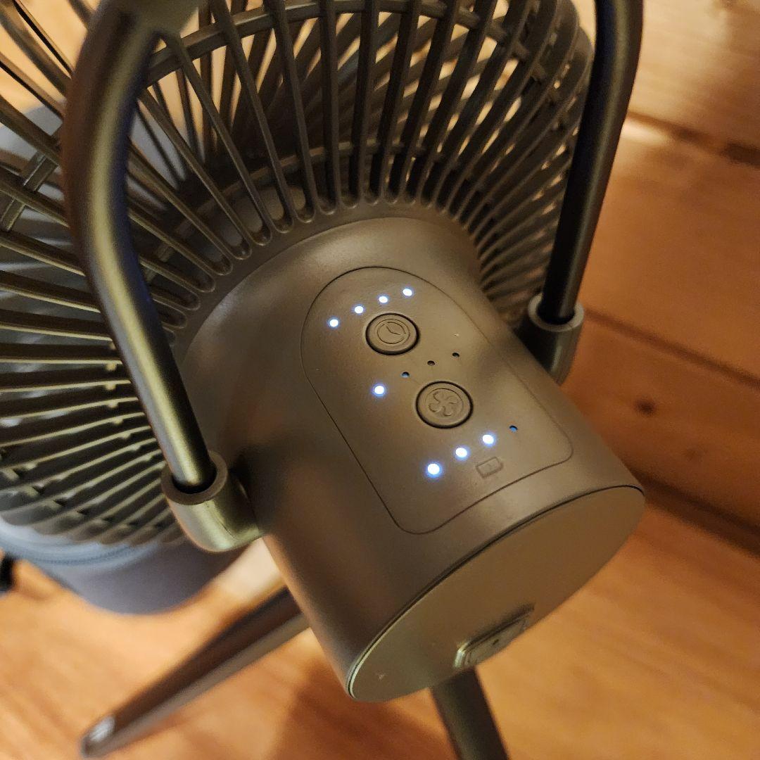 CARGO CONTAINER カーゴコンテナ DUAL FAN - M グレー