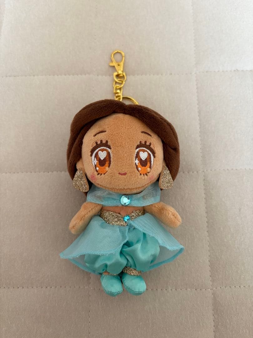 ディズニーストア tiny ジャスミン ぬいぐるみキーホルダー
