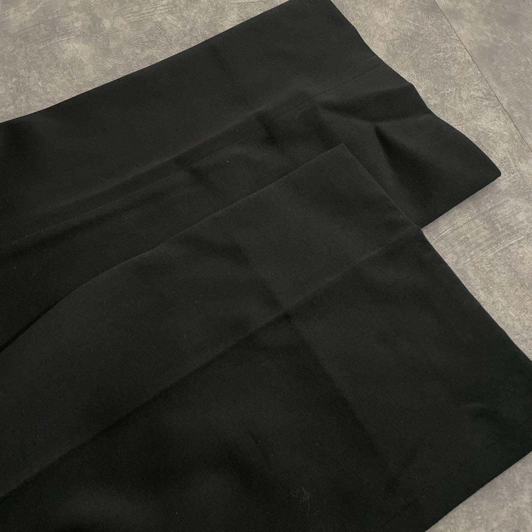 M*u様 【D&Gネクタイ×金ボタン】極上ウールの90s黒ダブルスーツ モードク