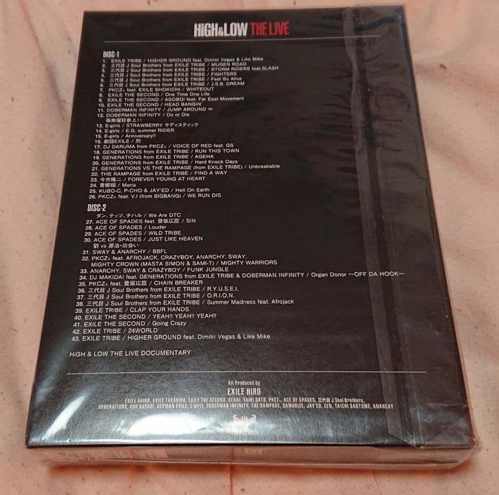 HiGH&LOW THE LIVE 豪華盤〈初回生産限定・2枚組〉