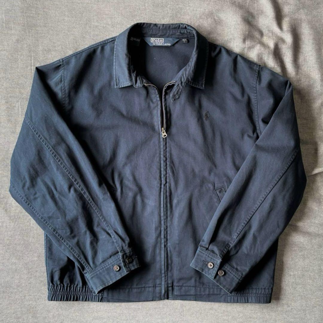 し*ん様 90s Ralph Lauren スウィングトップ　三角タグ　ネイビー