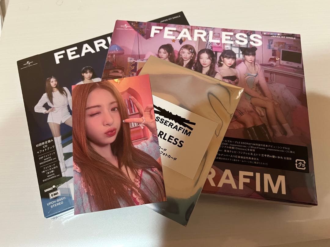 【新品】ユンジン　タワレコ　ラキドロ&FEARLESS初回限定A.B2枚セット