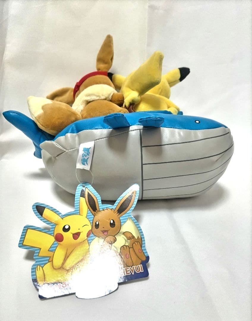 シーズンぬいぐるみ　夏　ピカチュウ　イーブイ　　　　　　ポケモンセンター