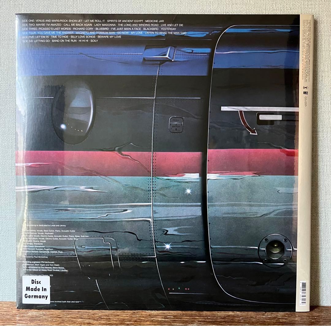 新品 Paul McCartney wings over America 3LP