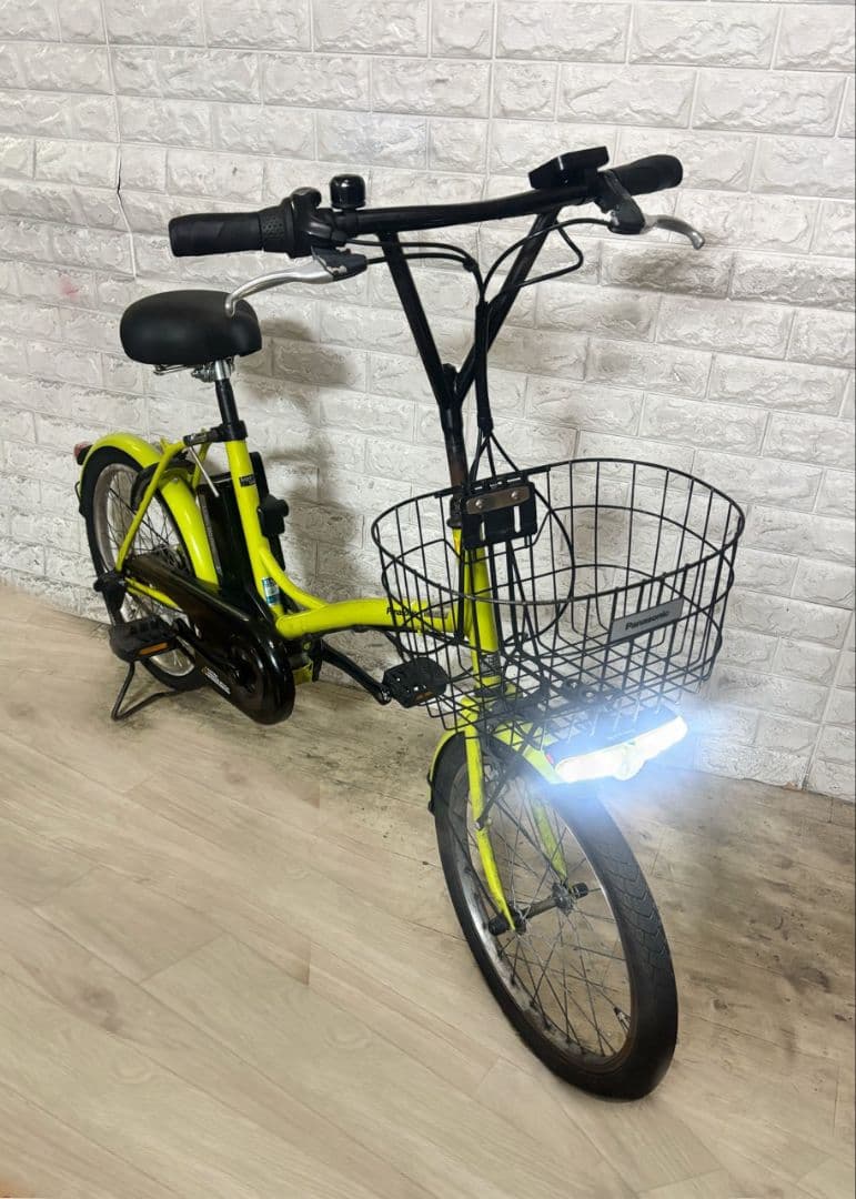 ✨美品✨室内保管✨完成車送料無料✨Panasonic電動自転車✨20インチ