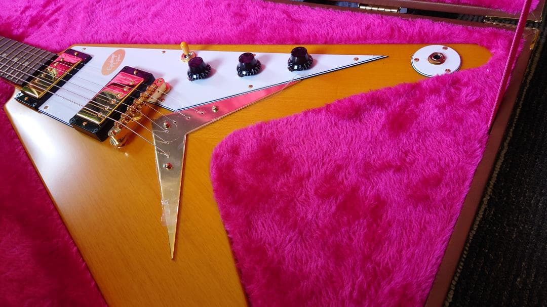 Epiphone ：1958 Korina Flying V