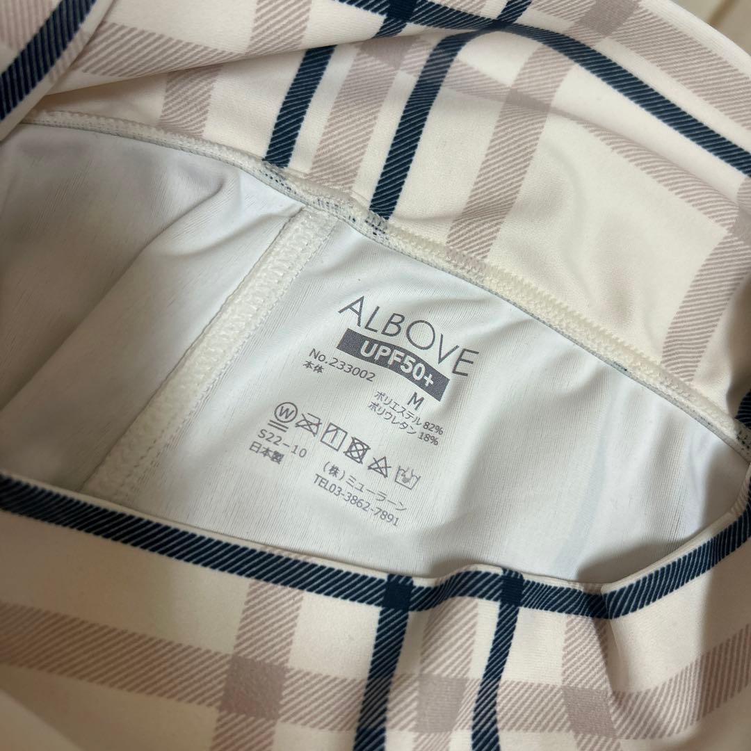 【試着のみ】ALBOVE レギンス チェック柄 日本製