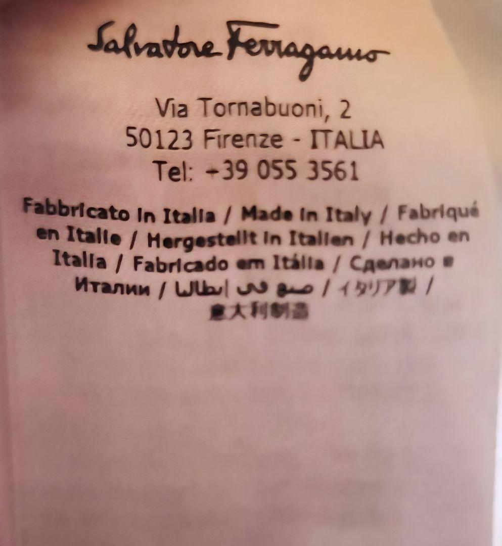 Salvatore Ferragamo・サルバトーレフェラガモ◆ロングコート