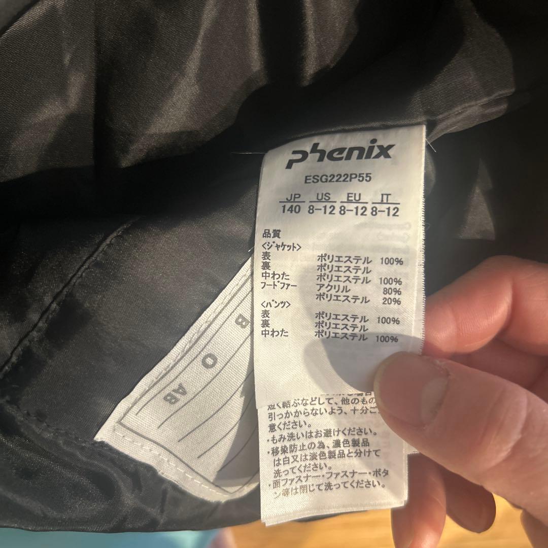 美品✨Phenix パステルカラー スキーウェア セット