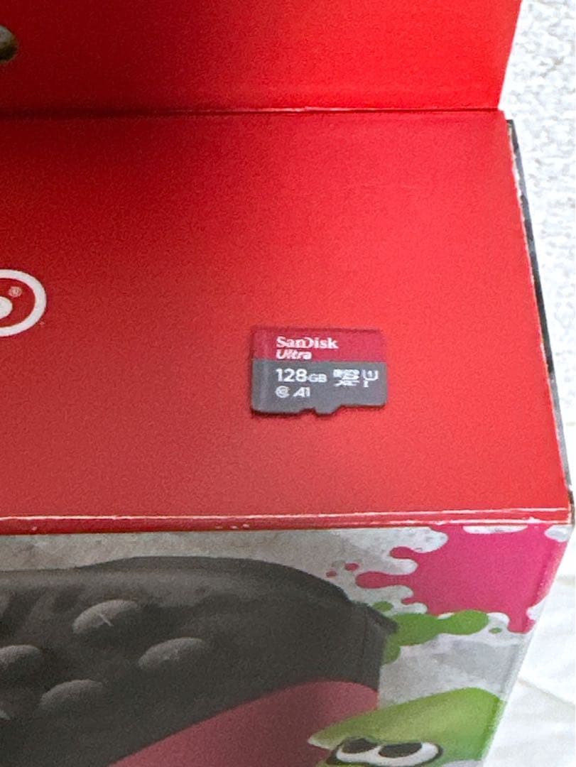 ニンテンドースイッチ　本体　SDカードセット(Joy-Con欠品)