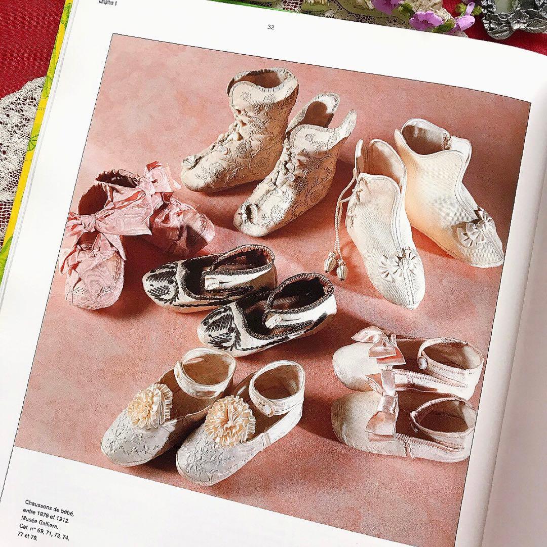 アンティーク子供服の洋書 ヴィクトリアン少女♡ファッションプレート ビスクドール