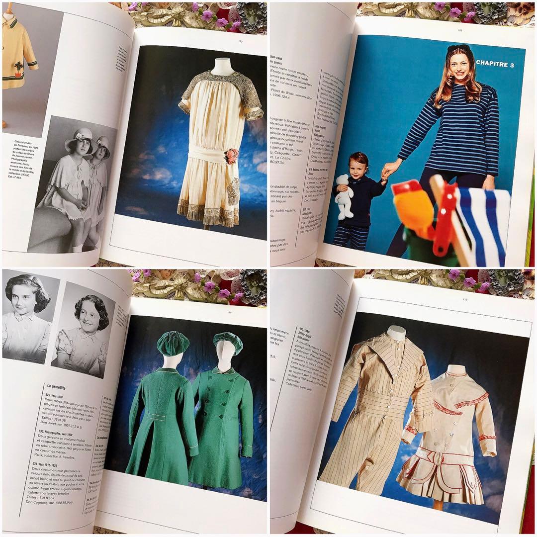 アンティーク子供服の洋書 ヴィクトリアン少女♡ファッションプレート ビスクドール