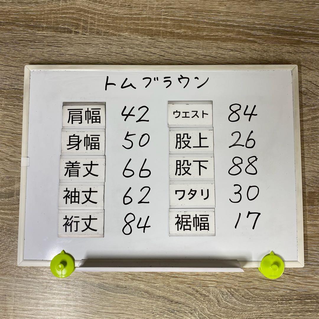 トムブラウン　セットアップスーツ　ネイビー　2サイズ