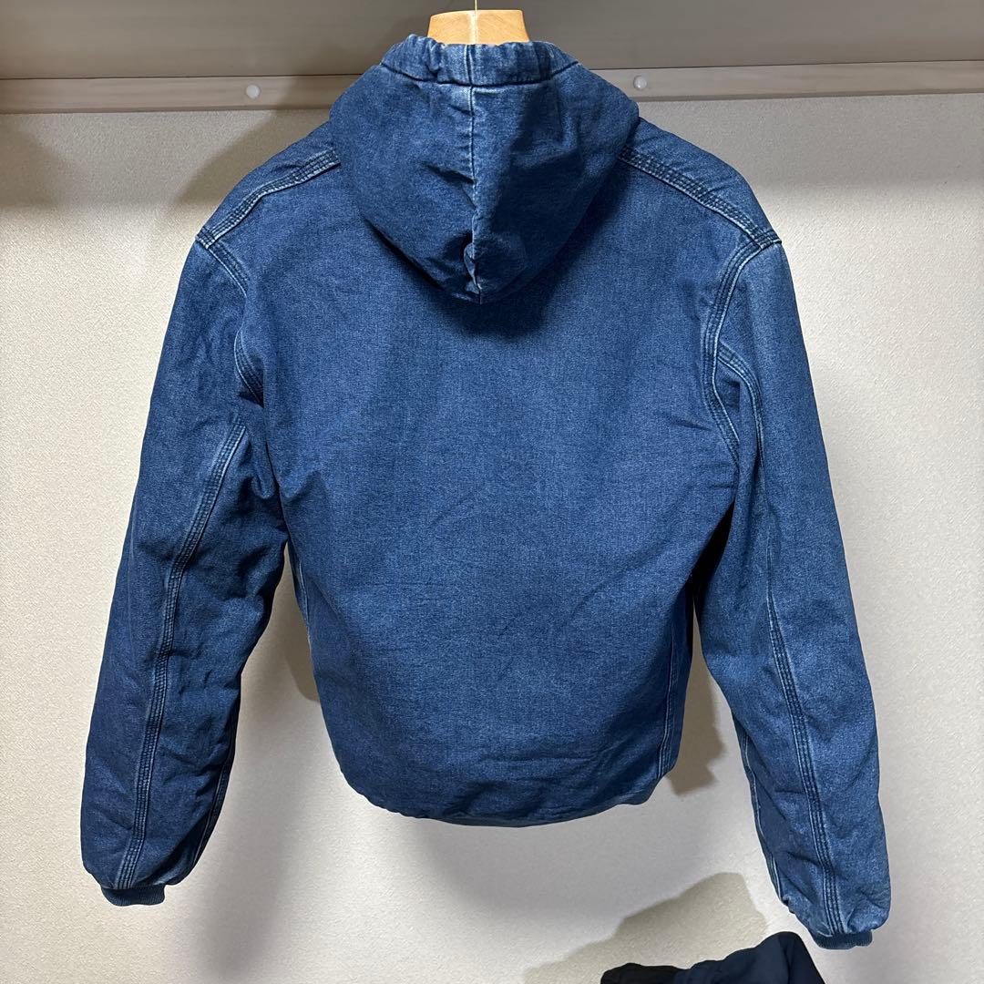 Carhartt フード付きデニムジャンパー M