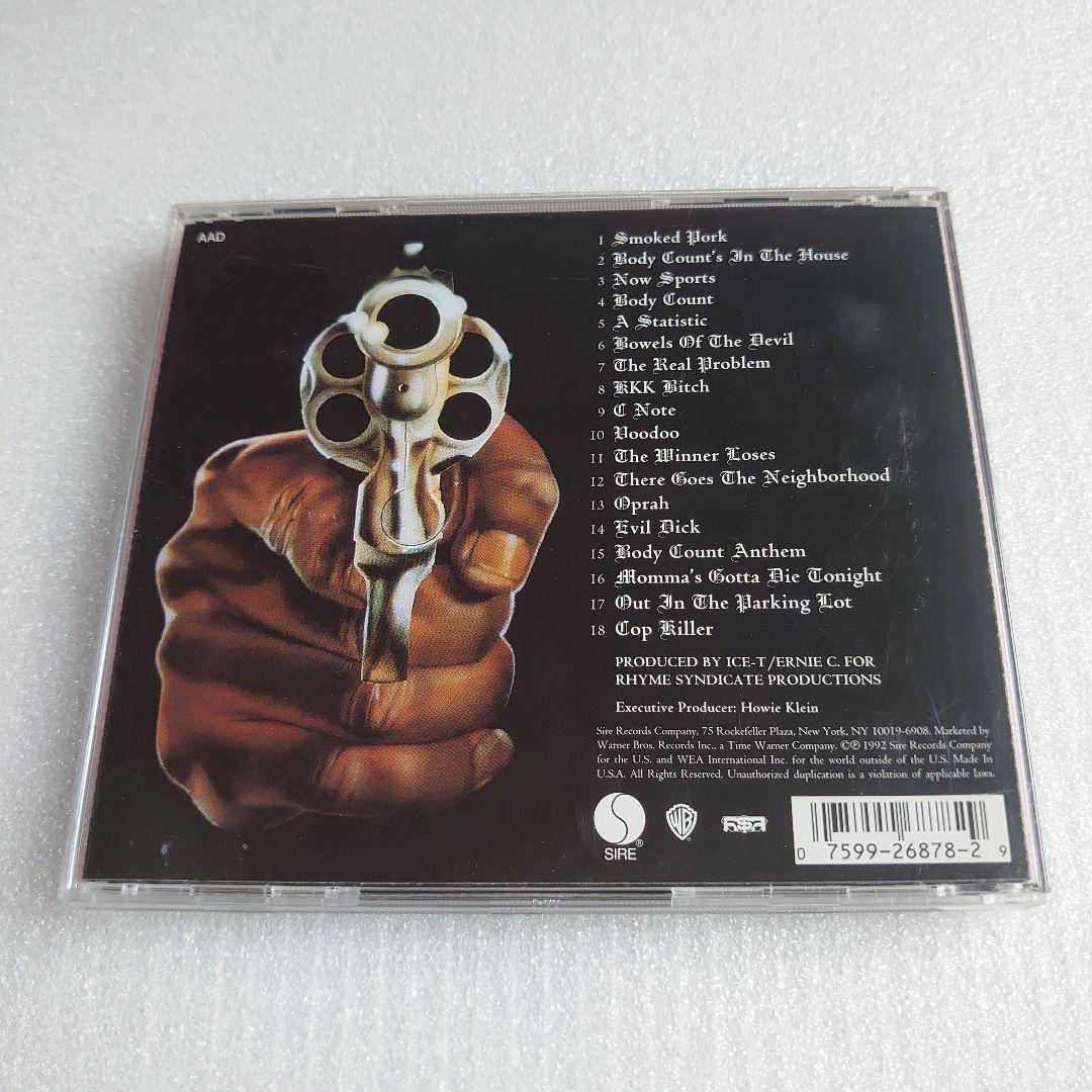 【CopKiller収録】ボディ・カウント BODY COUNT CD ①