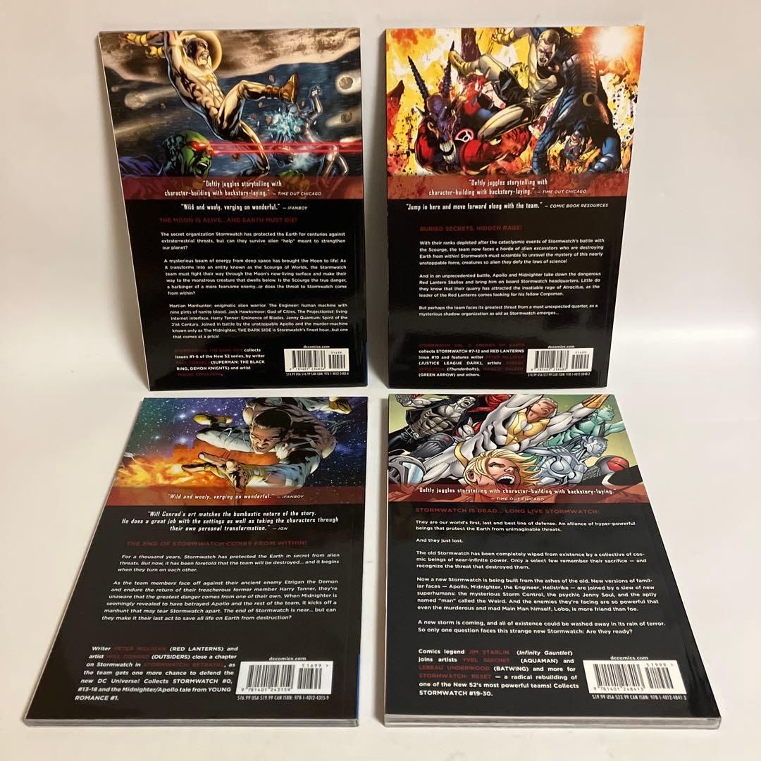 STORMWATCH 全4巻セット New52 英語版