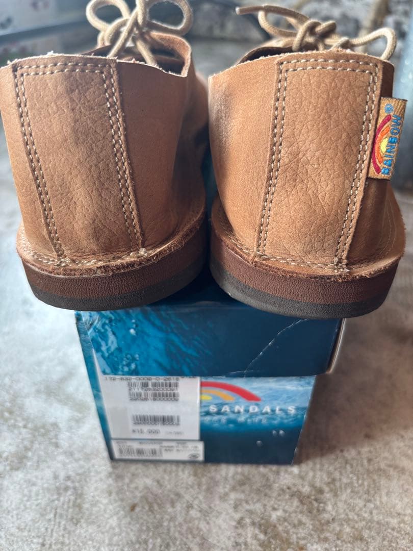 【美品】RAINBOW SANDALS レインボーサンダル　モカシュー　27cm