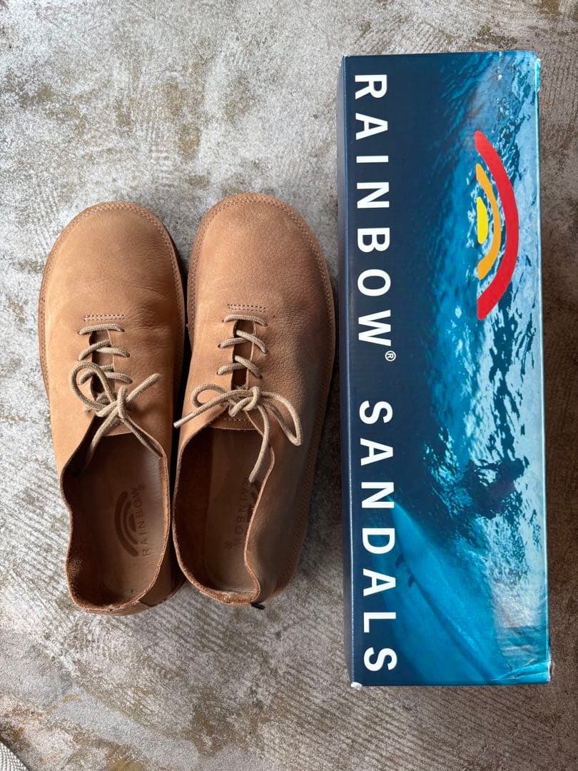 【美品】RAINBOW SANDALS レインボーサンダル　モカシュー　27cm