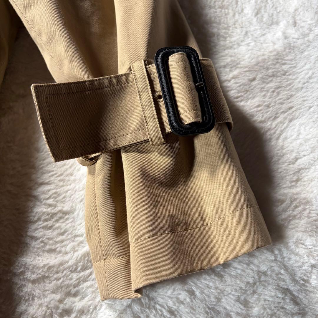 ADORE アドーア S コンパクトコットンノーカラーコート ベージュ 春 36