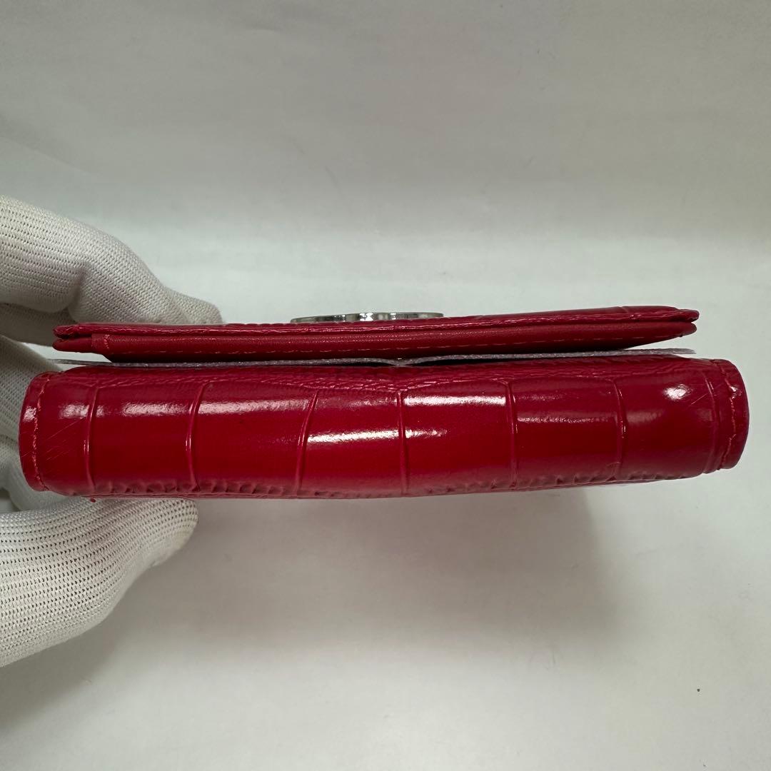 【新品・訳アリ】ヴィヴィアンウエストウッド三つ折り財布 BURGUNDY