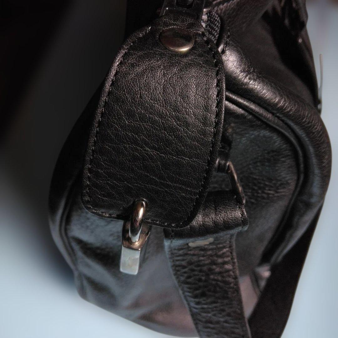 美品　Y's for men ボストンバッグ　黒　ワイズフォーメン 牛革未使用
