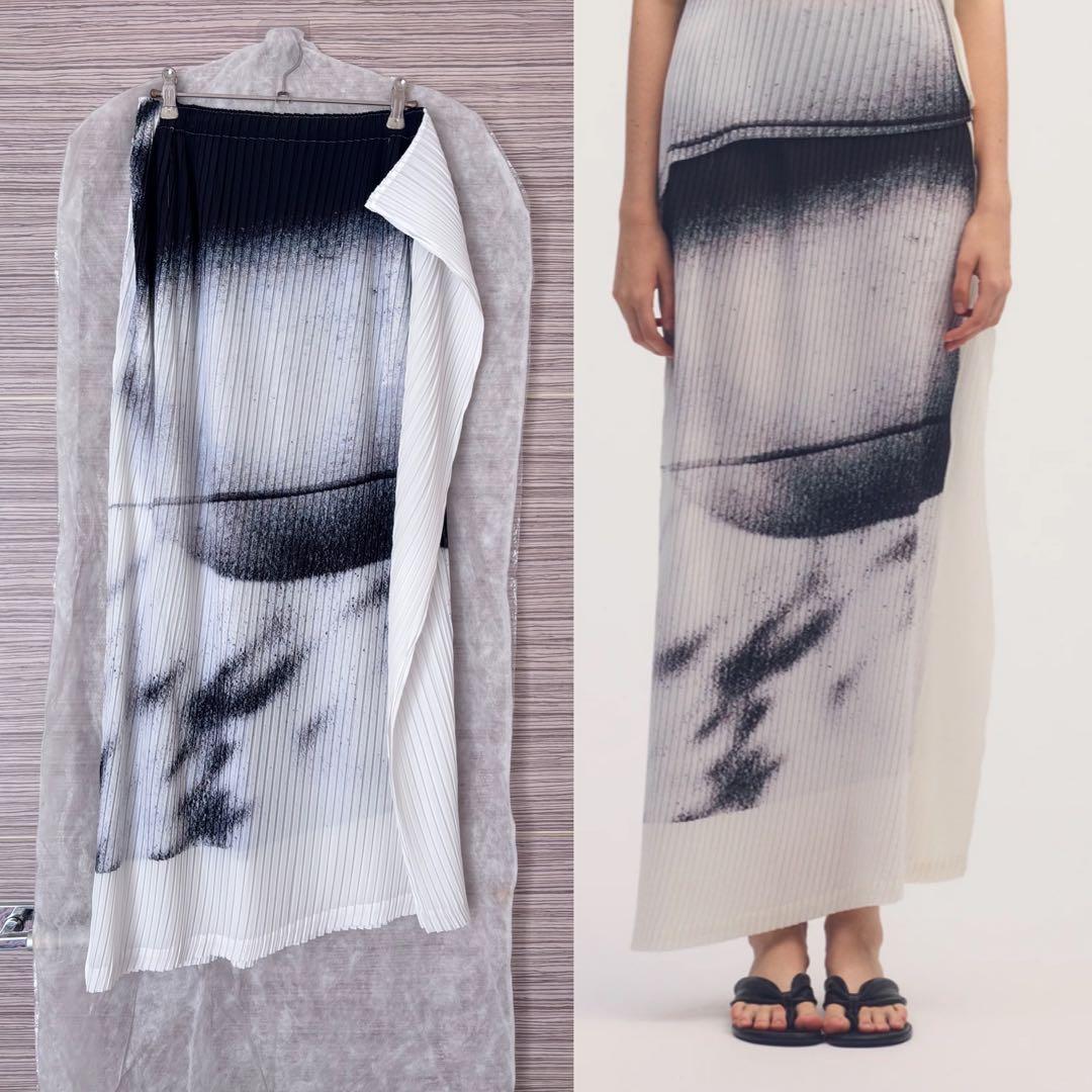 スカート 2025SS ISSEY MIYAKE SHADOW STUDY PLEATS