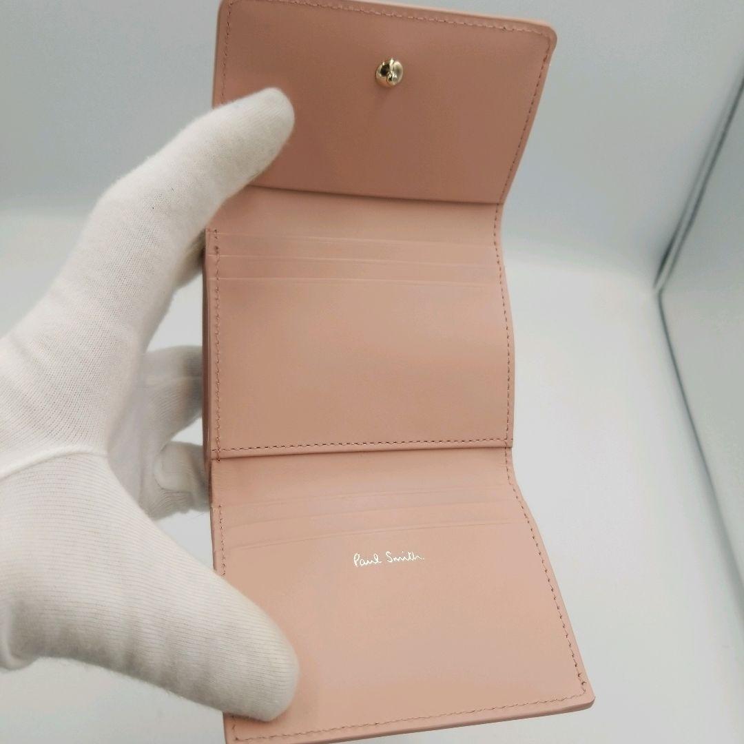 【新品未使用】ポールスミス　PaulSmith　がま口　財布　三つ折り財布　ネコ