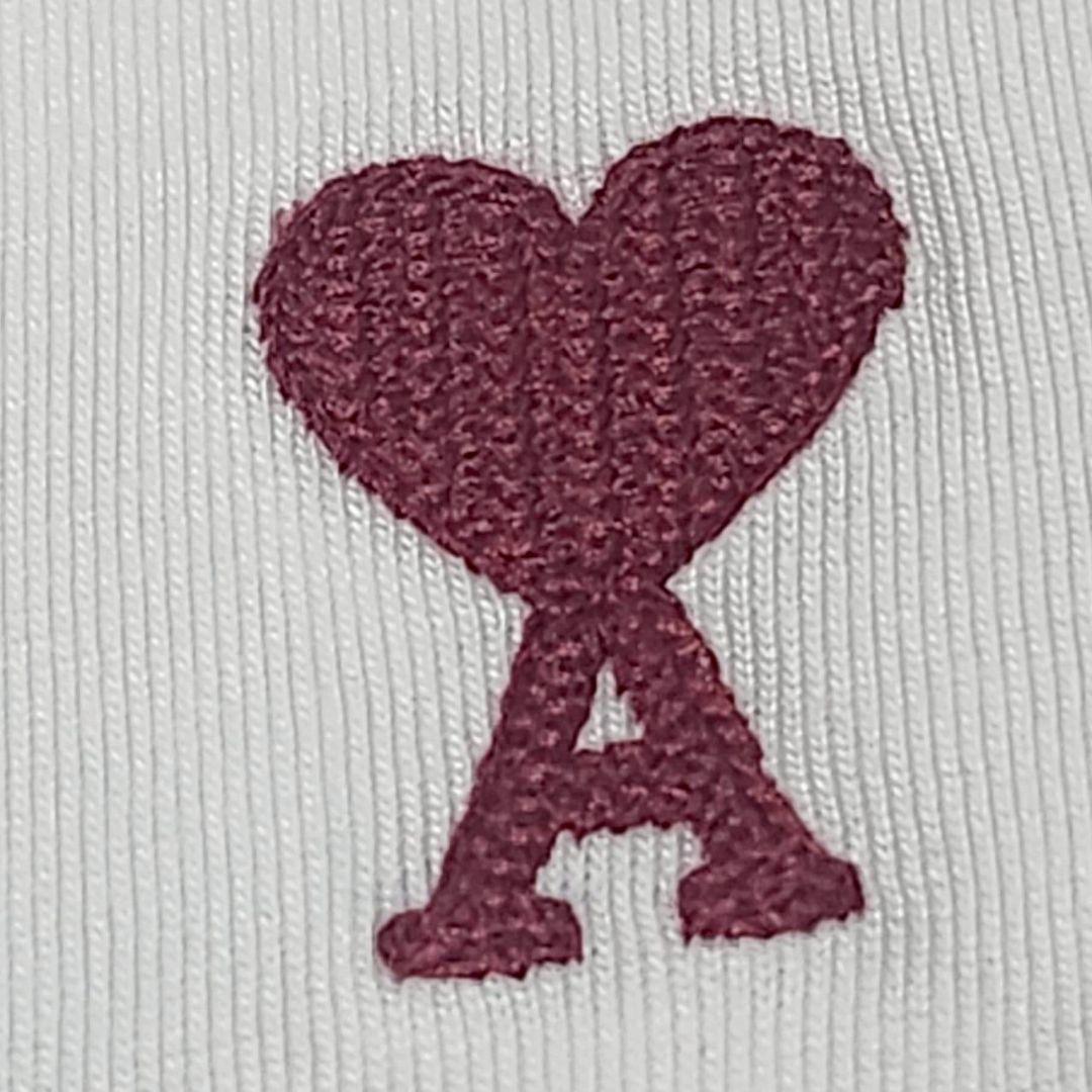 【新品同様】AMI Paris アミパリス Tシャツ ホワイト Mサイズ
