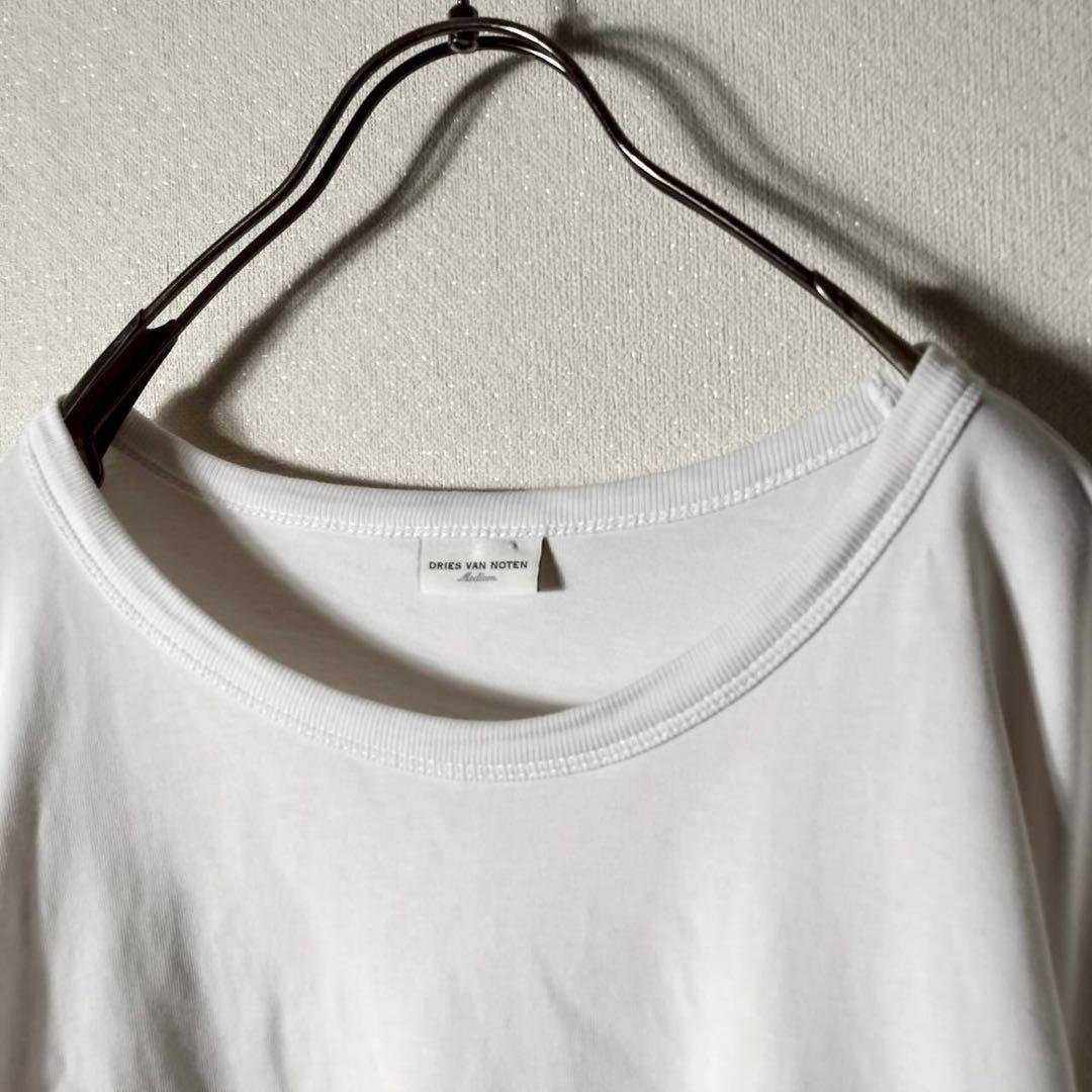 ドリスヴァンノッテン 半袖Tシャツ カットソー 絞り オーバーサイズ コットン綿