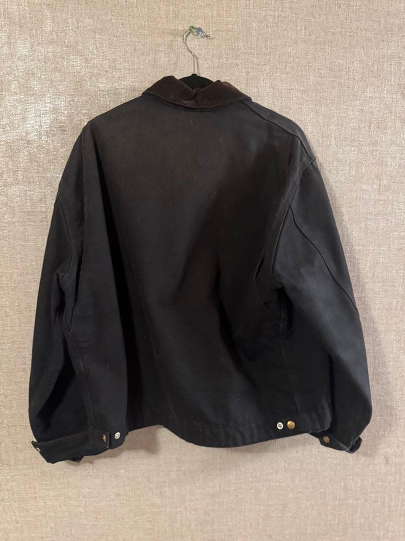 MUSK【古着】Carhartt デトロイトジャケットJ001 BLK