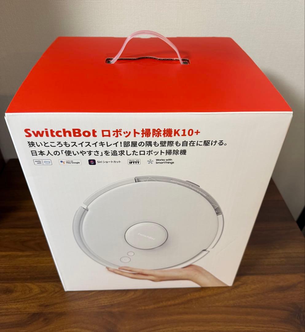【新品未使用】SwitchBot ロボット掃除機 K10+