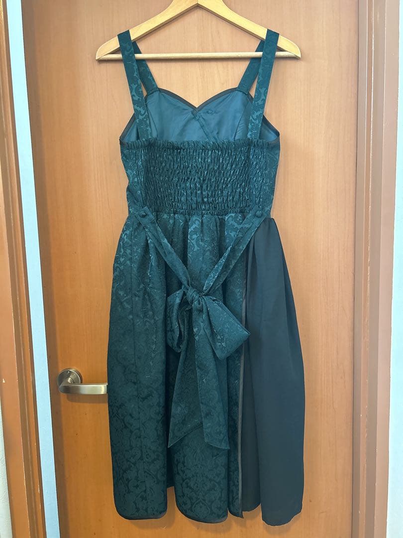 axes femme kawaii シノワズリ JSK グリーン