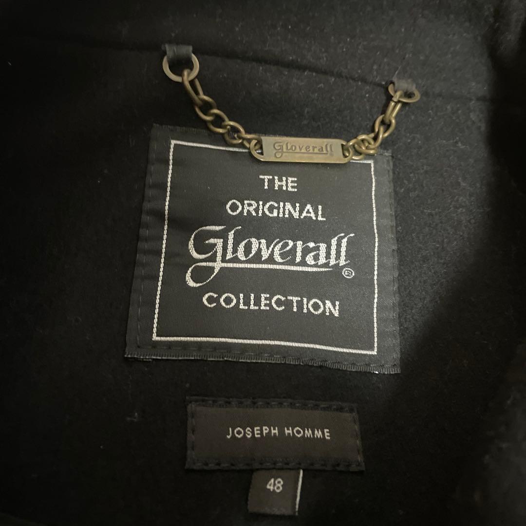 英国製別注【グローバーオール×ジョセフオム】希少ショートタイプダッフルコート48